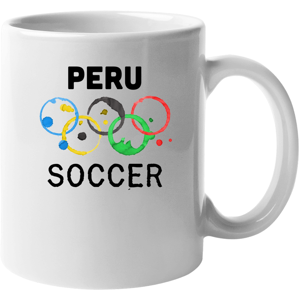 Peru Soccer Rio 2016 Summer Olympics Mug Peru Soccer Rio 2016 Summer Olympics Mug