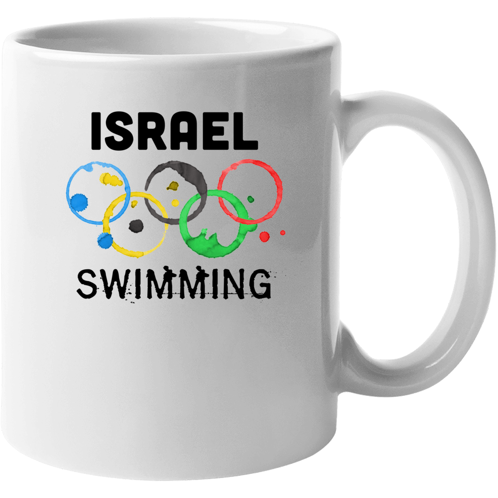 Israel Swimming Rio 2016 Summer Olympics Mug Israel Swimming Rio 2016 Summer Olympics Mug