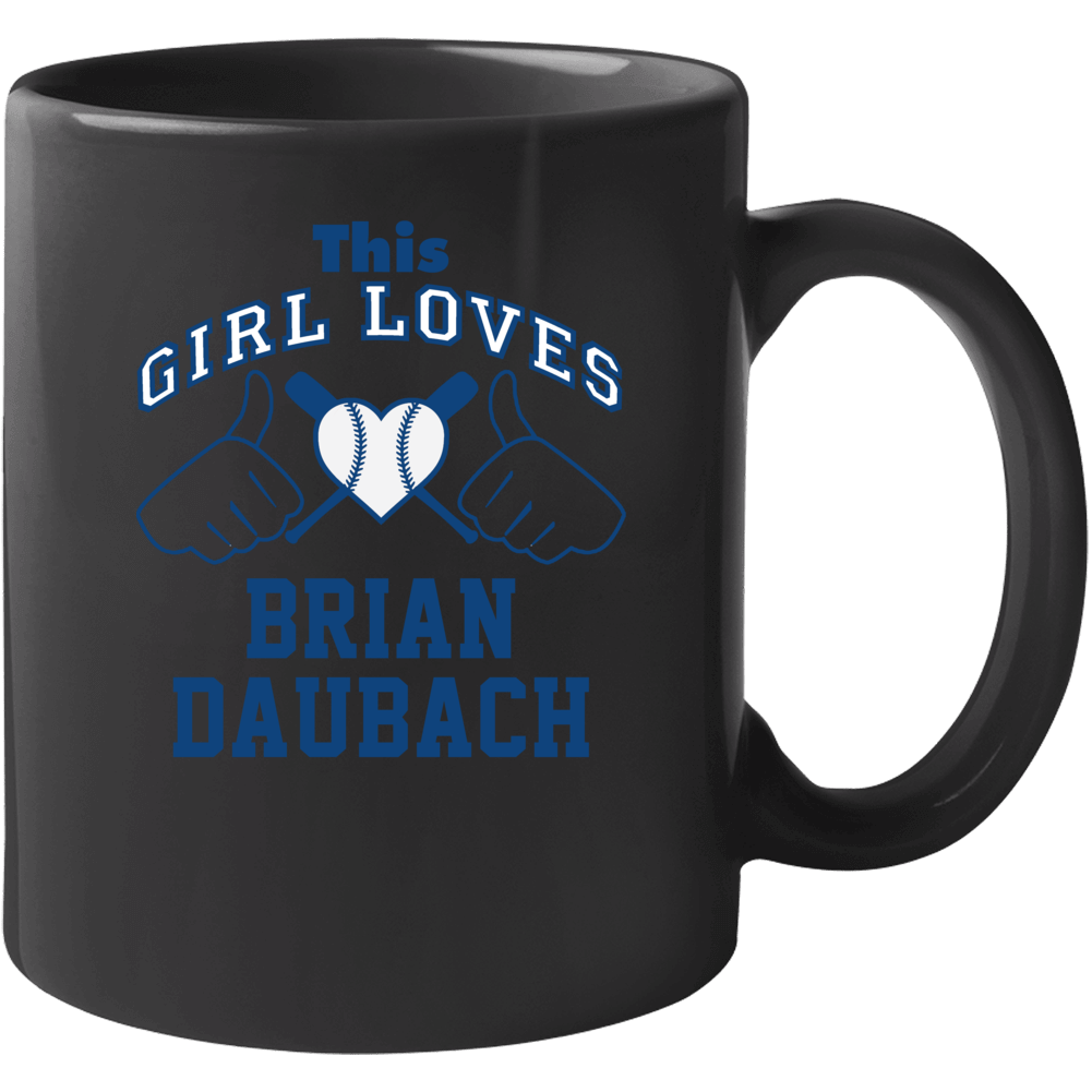 This Girl Loves Brian Daubach Boston Baseball Player Classic Mug This Girl Loves Brian Daubach Boston Baseball Player Classic Mug