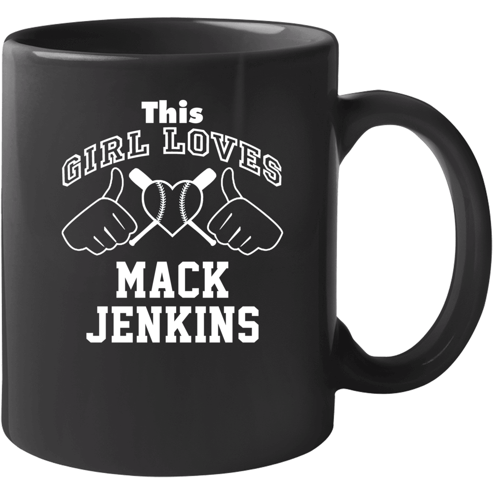 This Girl Loves Mack Jenkins Cincinnati Baseball Player Classic Mug This Girl Loves Mack Jenkins Cincinnati Baseball Player Classic Mug