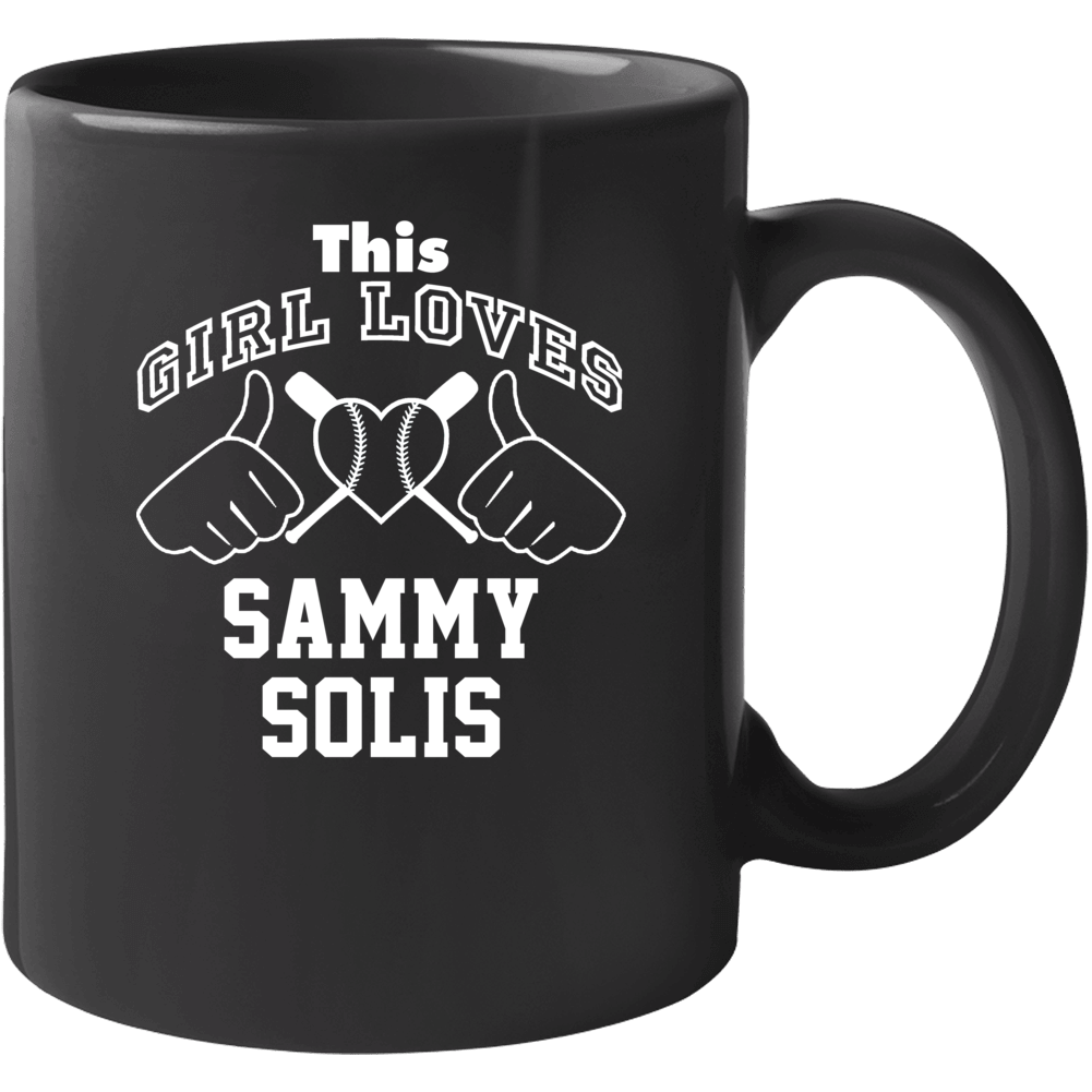 This Girl Loves Sammy Solis Washington Baseball Player Classic Mug This Girl Loves Sammy Solis Washington Baseball Player Classic Mug