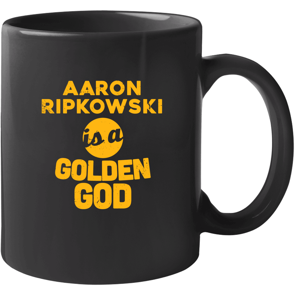 Aaron Ripkowski Is A Golden God Football Green Bay Fan Mug
