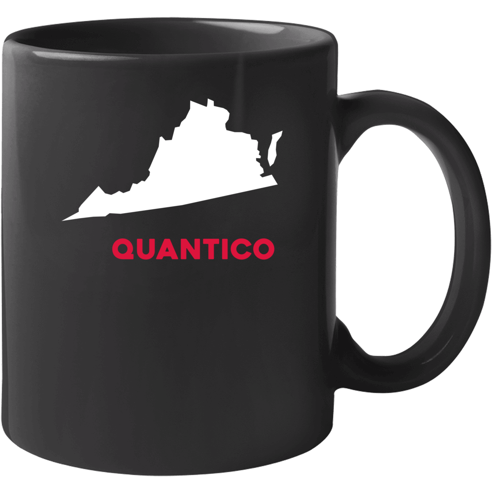 Quantico Virginia Custom City Patriotic Usa Mug