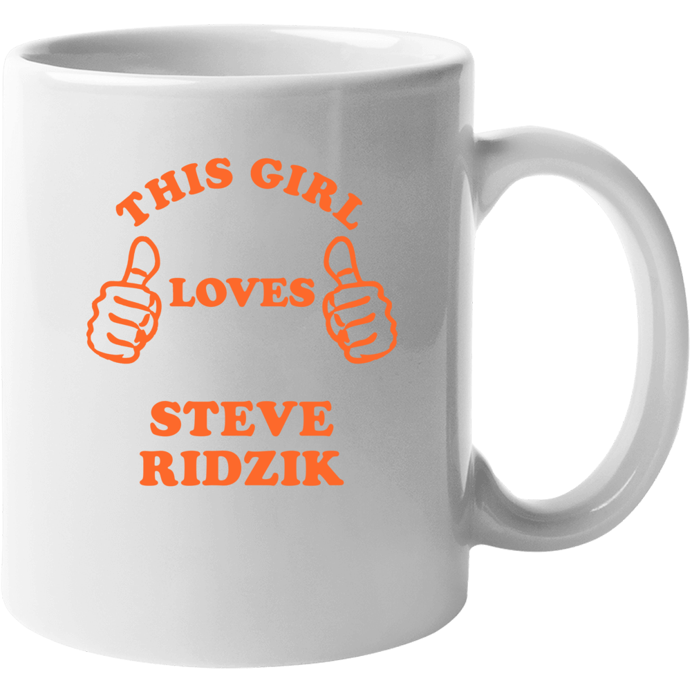 Steve Ridzik New York Brooklyn Baseball Sports This Girl Loves Mug