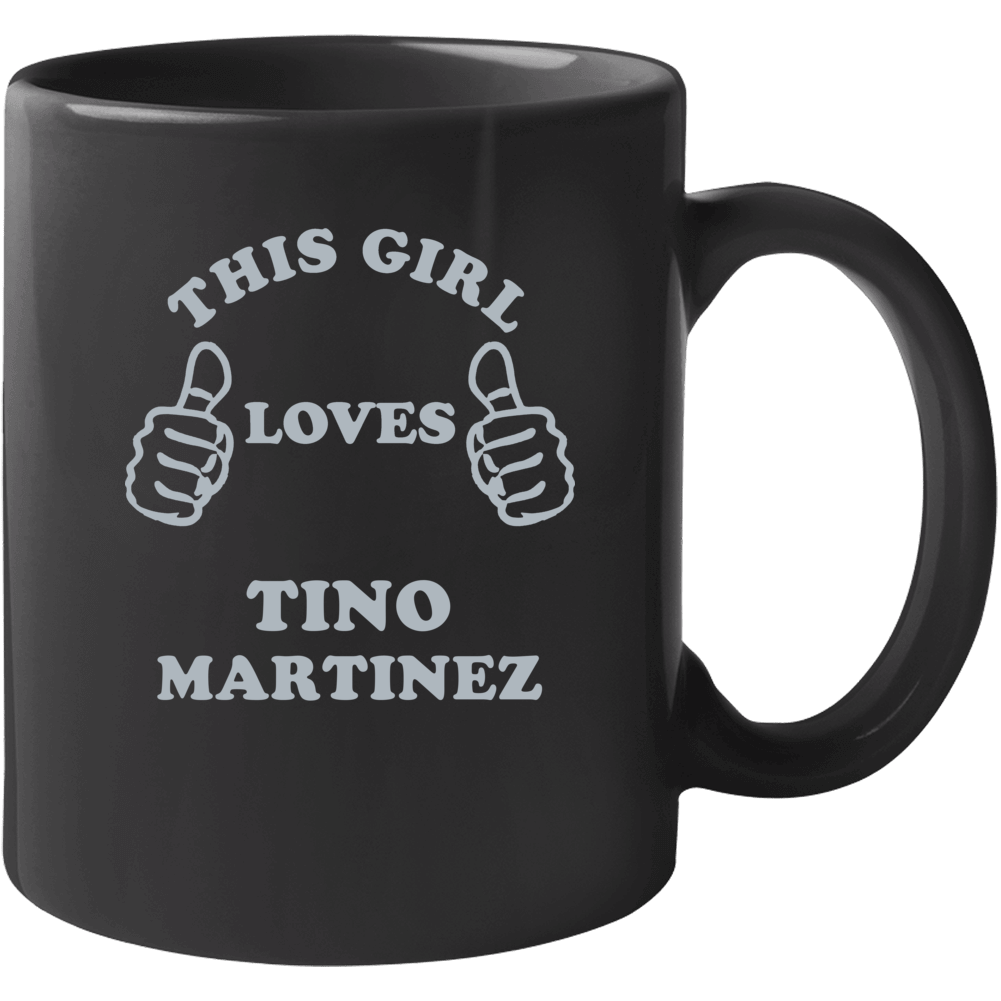 Tino Martinez New York Brooklyn Baseball Sports This Girl Loves Mug