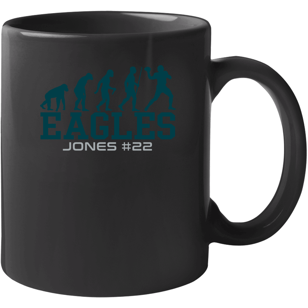 Sidney Jones # 22 Philadelphia Football Evolution Sports Athlete Mug Sidney Jones # 22 Philadelphia Football Evolution Sports Athlete Mug