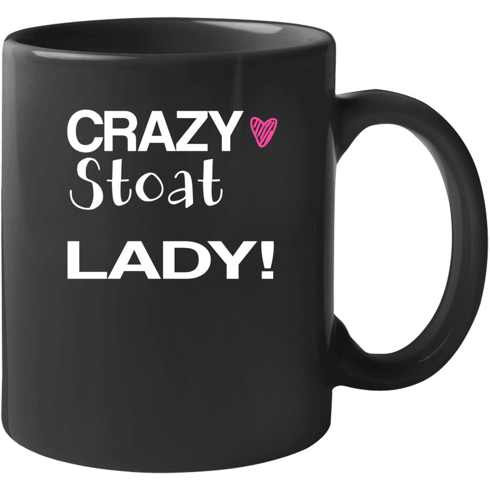 Stoat Crazy Animal Lady Mug