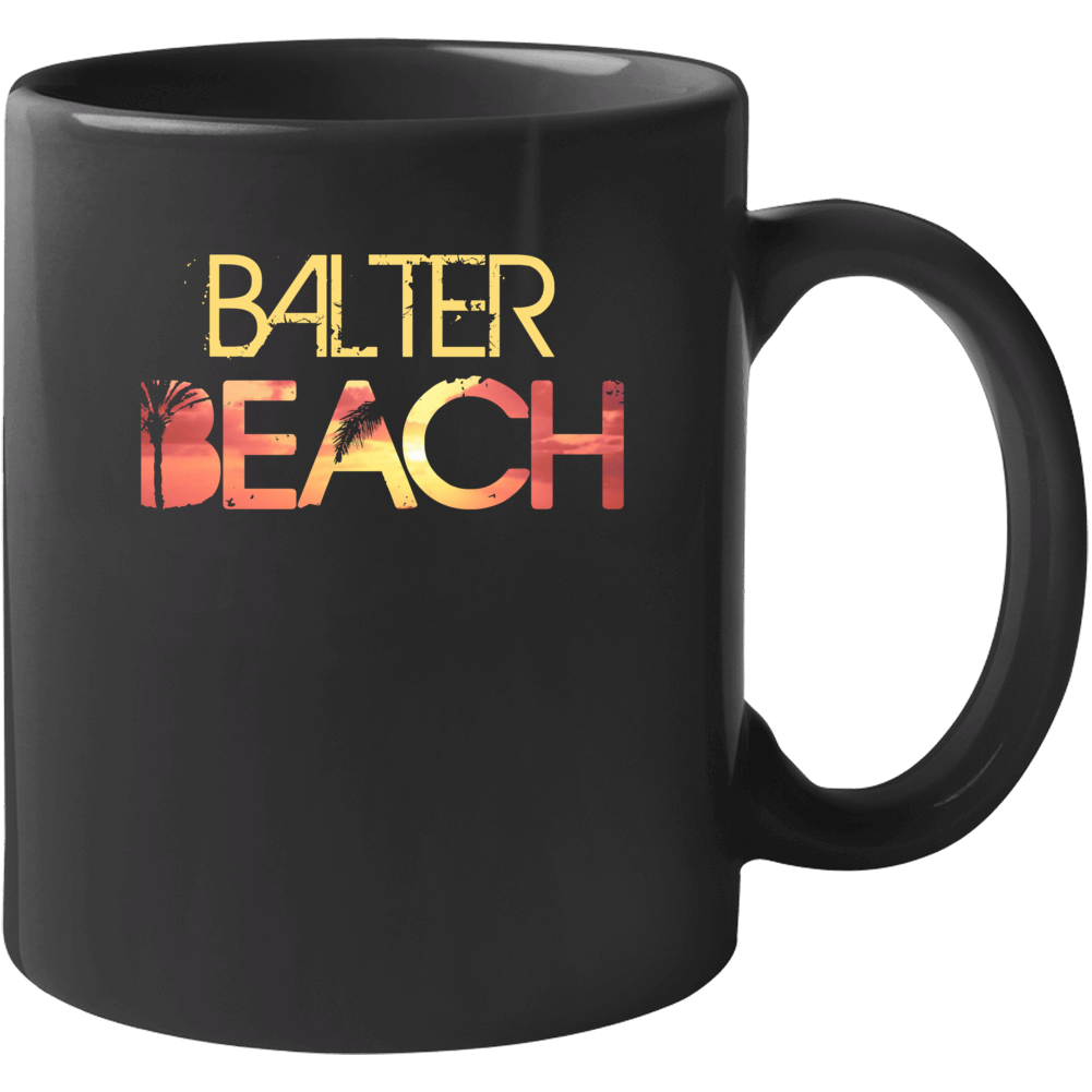 Beach Personalized Name Cool Party Mug