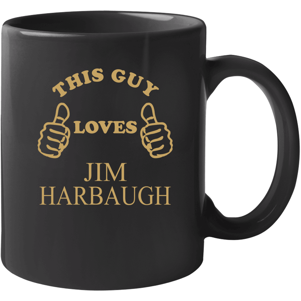 This Guy Loves Basketball Hockey Baseball Football Customizable Mug