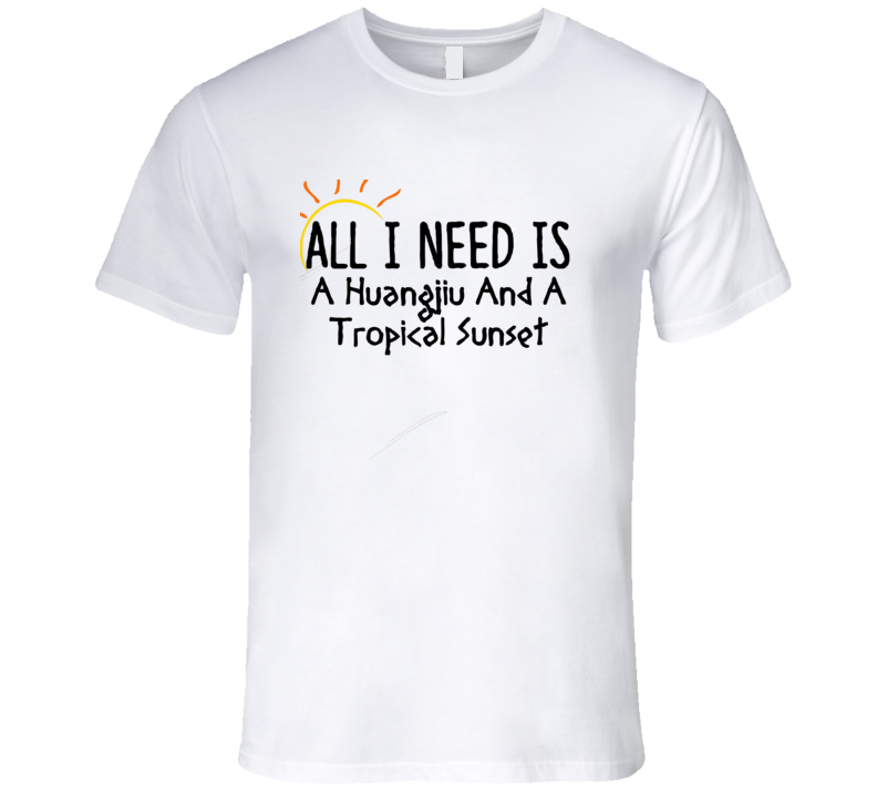 Huangjiu All I Need Is A Drink Alcohol T Shirt