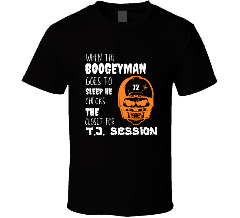 Tj Session California Football Boogeyman Halloween Costume Fan Gift T 