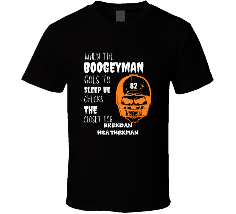 Brendan Heatherman Uconn Football Boogeyman Halloween Costume Fan Gift