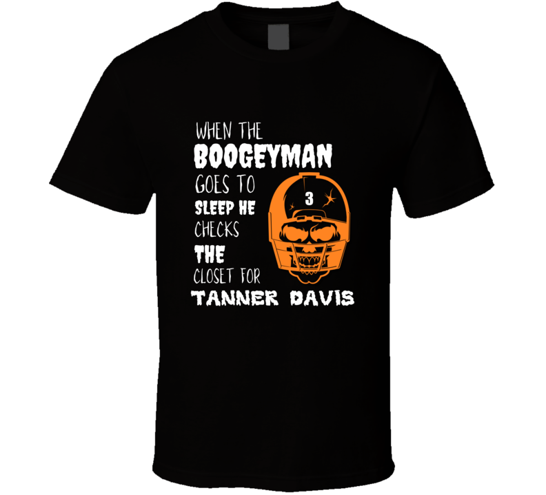 Tanner Davis Umass Football Boogeyman Halloween Costume Fan Gift T Shi Tanner Davis Umass Football Boogeyman Halloween Costume Fan Gift T Shi