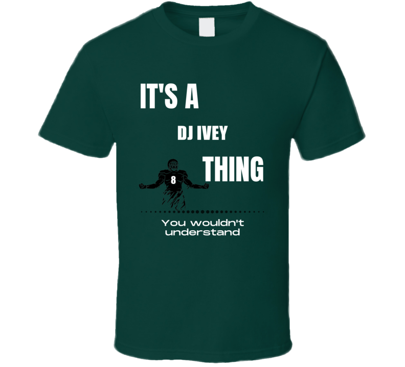 Dj Ivey Thing You Wouldn't Understand Miami Football Fan Present Gift 