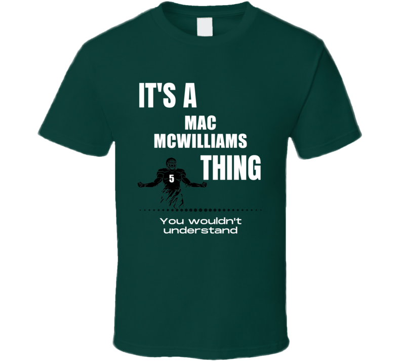 Mac Mcwilliams Thing You Wouldn't Understand Uab Football Fan Present 