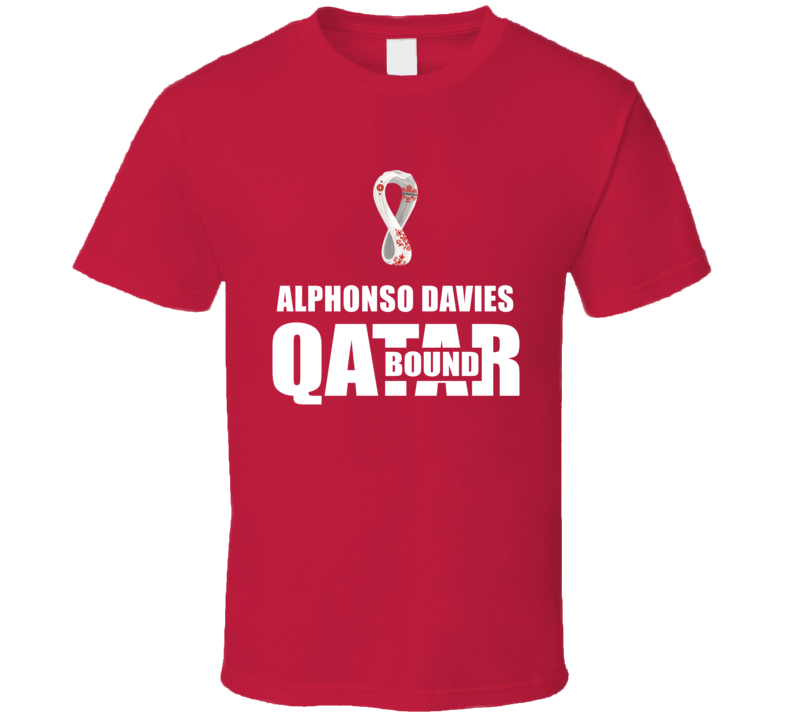 Alphonso Davies Team Canada Qatar Bound World Cup Soccer Fan Football Alphonso Davies Team Canada Qatar Bound World Cup Soccer Fan Football