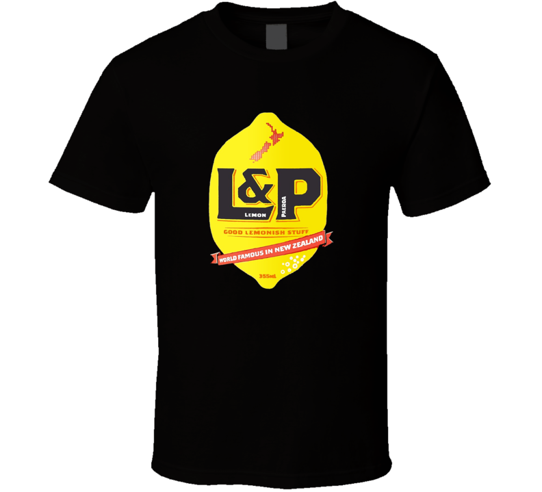 Lemon And Paeroa New Zealand Soft Drink Fan Gift Present T Shirt