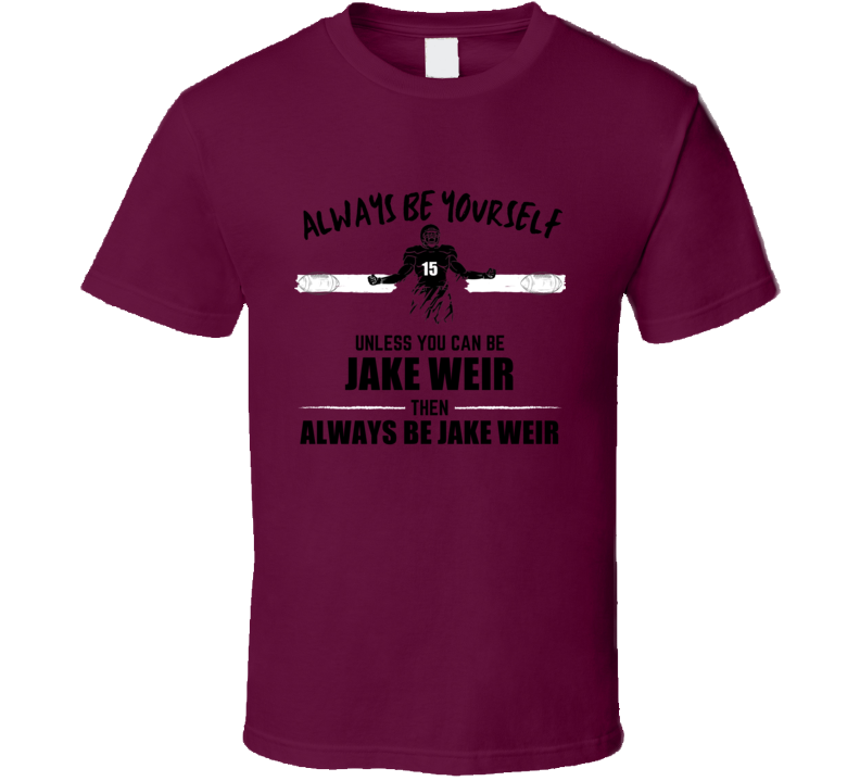 Jake Weir Always Be Yourself Mississippi State Football Fan Present Gi Jake Weir Always Be Yourself Mississippi State Football Fan Present Gi