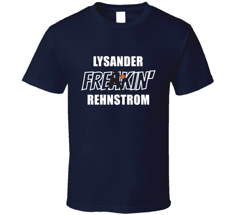 Lysander Freakin Rehnstrom Navy Fan Basketball Gift Men Women Present 