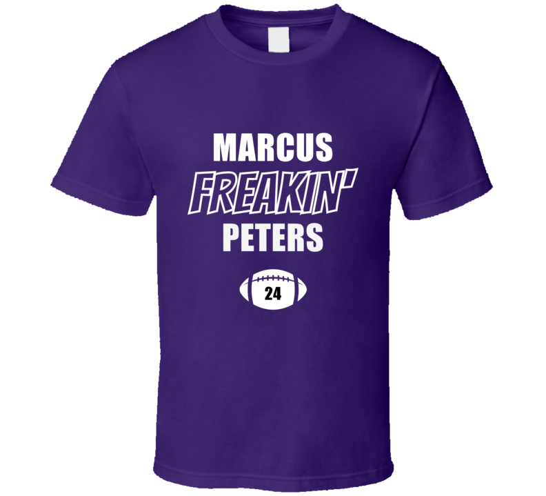 Marcus Freakin Peters Baltimore Football Fan Present Gift T Shirt