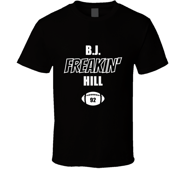 Bj Freakin Hill Cincinnati Football Fan Present Gift T Shirt