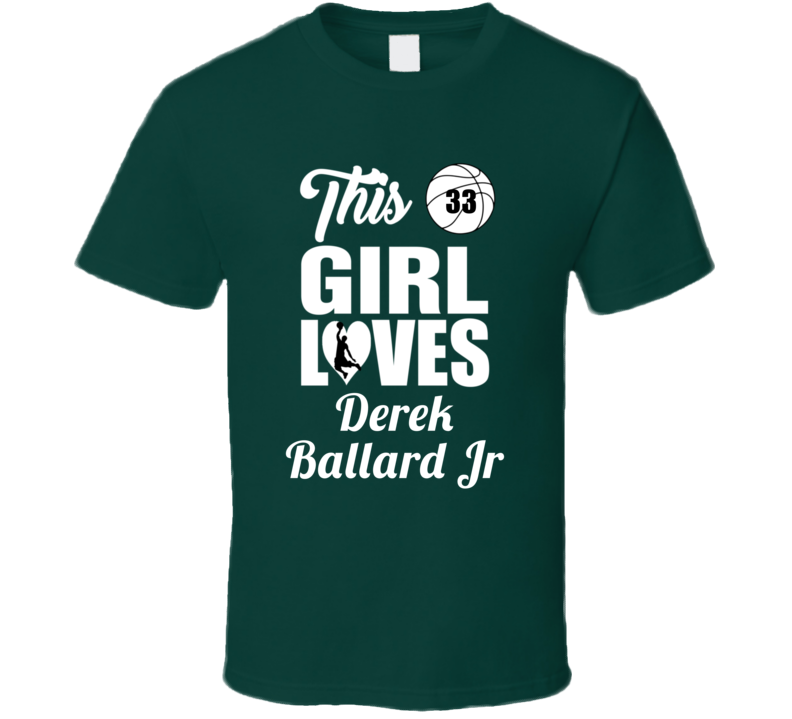 This Girl Loves Derek Ballard Jr Eastern Michigan Basketball Fan Gift 