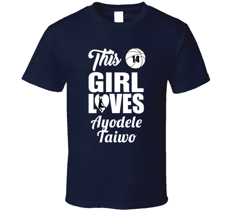 This Girl Loves Ayodele Taiwo Howard Basketball Fan Gift T Shirt This Girl Loves Ayodele Taiwo Howard Basketball Fan Gift T Shirt
