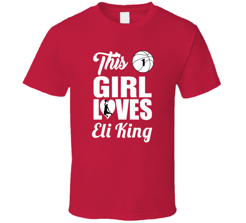 This Girl Loves Eli King Iowa State Basketball Fan Gift T Shirt