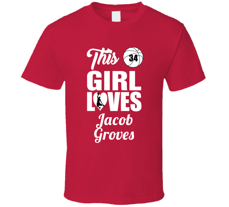 This Girl Loves Jacob Groves Oklahoma Basketball Fan Gift T Shirt