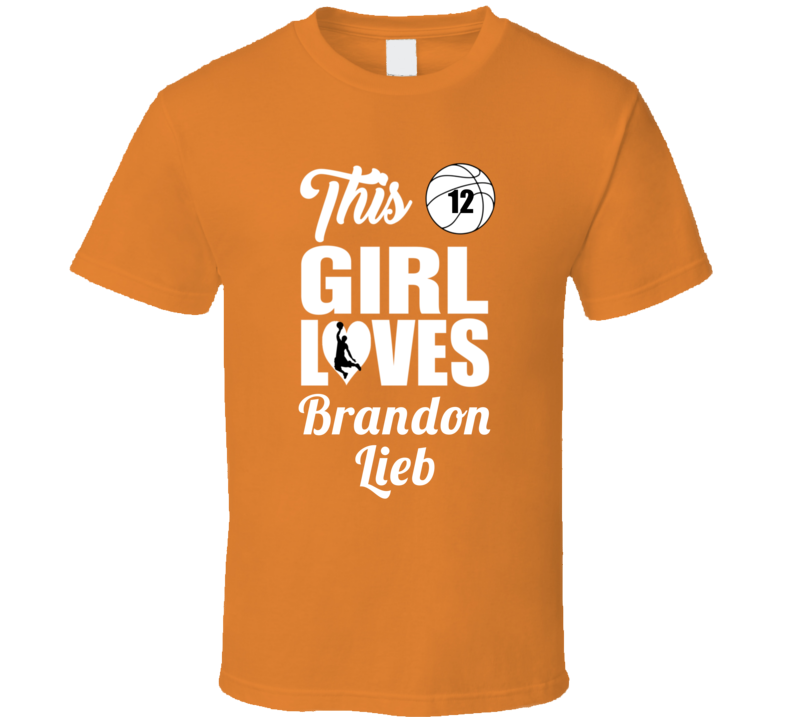 This Girl Loves Brandon Lieb Illinois Basketball Fan Gift T Shirt