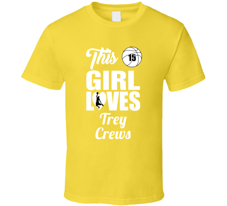 This Girl Loves Trey Crews North Carolina Basketball Fan Gift T Shirt