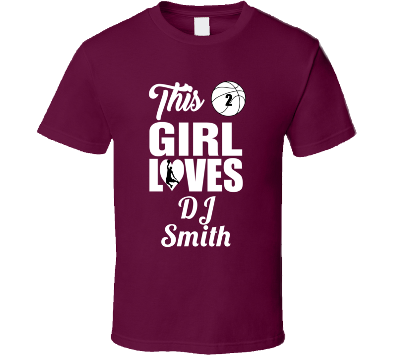 This Girl Loves Dj Smith Little Rock Basketball Fan Gift T Shirt This Girl Loves Dj Smith Little Rock Basketball Fan Gift T Shirt