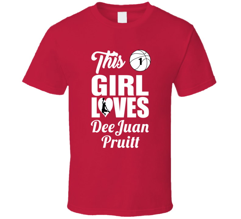 This Girl Loves Deejuan Pruitt Siu Edwardsville Basketball Fan Gift T 