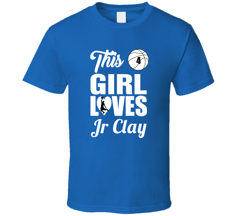This Girl Loves Jr Clay Tennessee State Basketball Fan Gift T Shirt This Girl Loves Jr Clay Tennessee State Basketball Fan Gift T Shirt