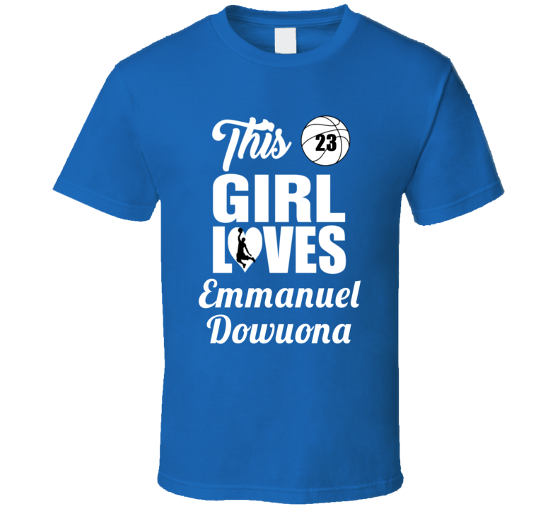 This Girl Loves Emmanuel Dowuona Tennessee State Basketball Fan Gift T This Girl Loves Emmanuel Dowuona Tennessee State Basketball Fan Gift T