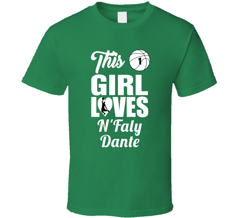 This Girl Loves N'faly Dante Oregon Basketball Fan Gift T Shirt