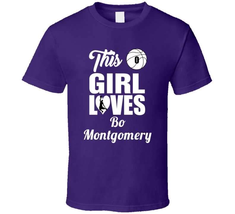 This Girl Loves Bo Montgomery Holy Cross Basketball Fan Gift T Shirt This Girl Loves Bo Montgomery Holy Cross Basketball Fan Gift T Shirt