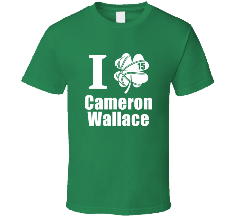 I Clover Cameron Wallace St Patrick's Day Central Arkansas Basketball 