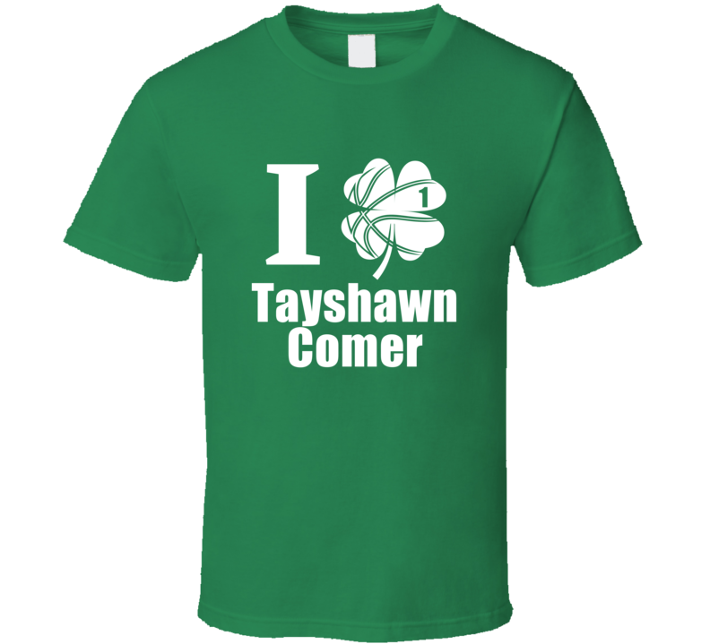 I Clover Tayshawn Comer St Patrick's Day Eastern Kentucky Basketball F I Clover Tayshawn Comer St Patrick's Day Eastern Kentucky Basketball F