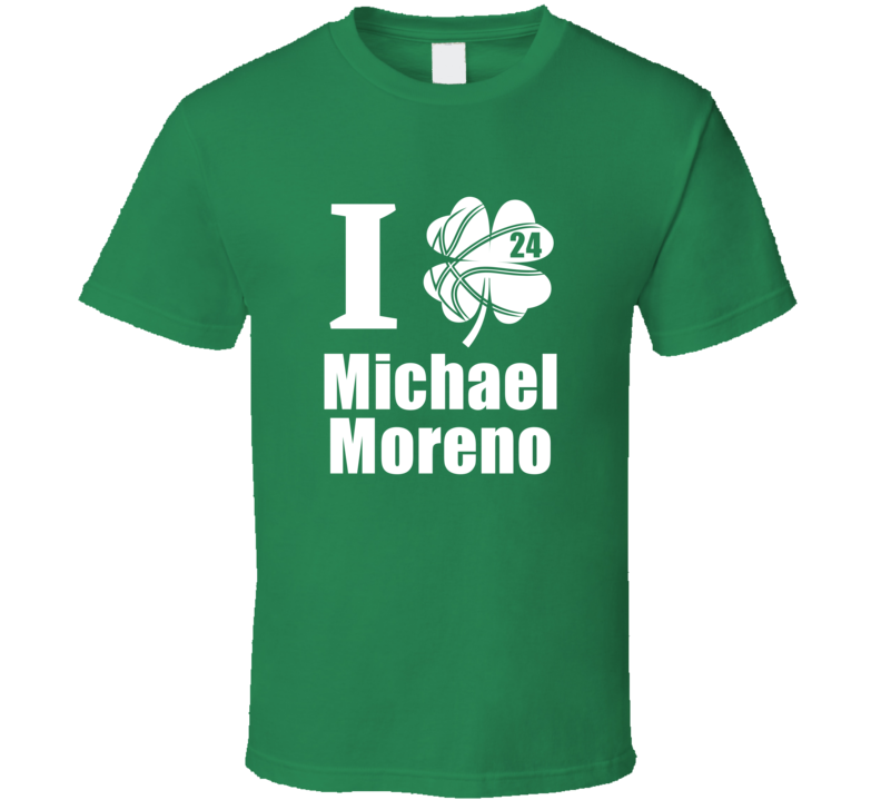 I Clover Michael Moreno St Patrick's Day Eastern Kentucky Basketball F I Clover Michael Moreno St Patrick's Day Eastern Kentucky Basketball F