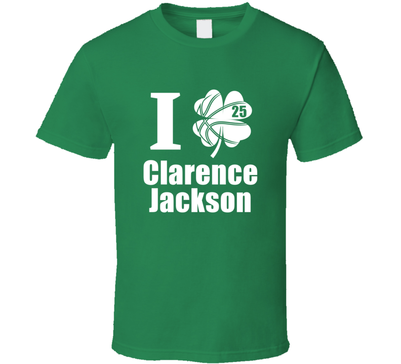 I Clover Clarence Jackson St Patrick's Day Jacksonville State Basketba I Clover Clarence Jackson St Patrick's Day Jacksonville State Basketba