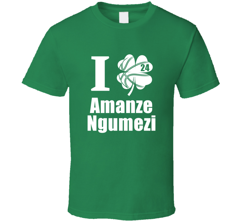 I Clover Amanze Ngumezi St Patrick's Day Jacksonville State Basketball I Clover Amanze Ngumezi St Patrick's Day Jacksonville State Basketball