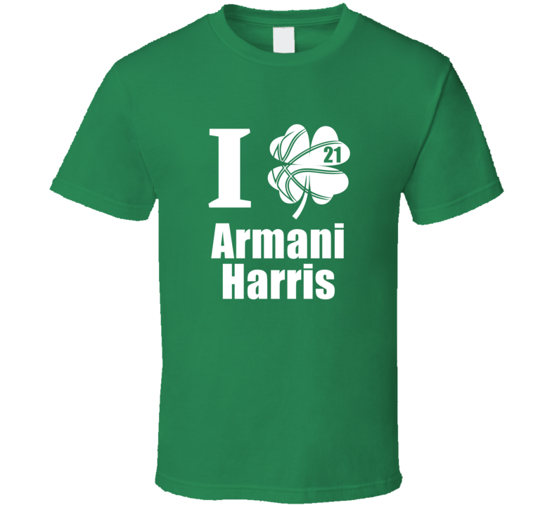 I Clover Armani Harris St Patrick's Day Kennesaw State Basketball Fan I Clover Armani Harris St Patrick's Day Kennesaw State Basketball Fan