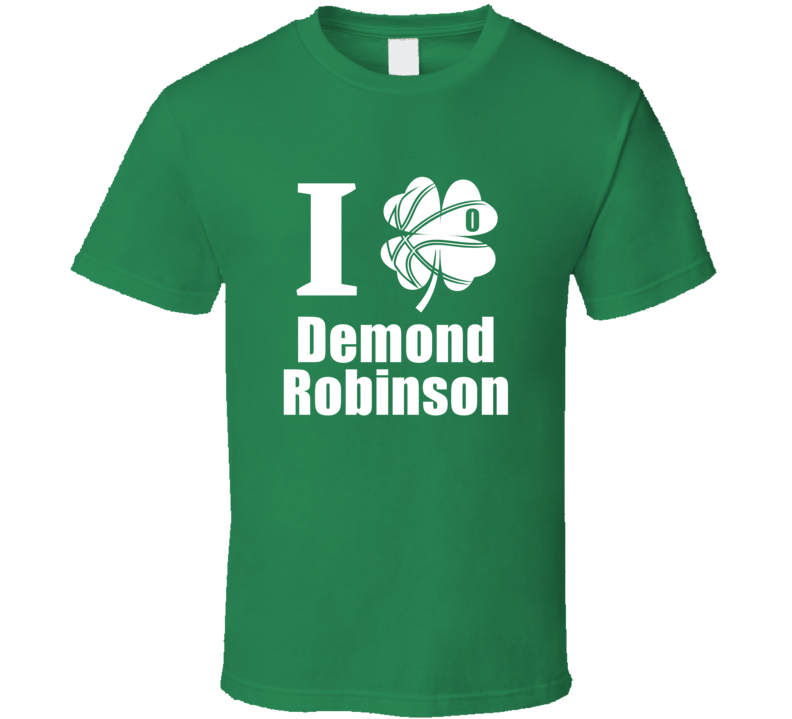 I Clover Demond Robinson St Patrick's Day Kennesaw State Basketball Fa I Clover Demond Robinson St Patrick's Day Kennesaw State Basketball Fa