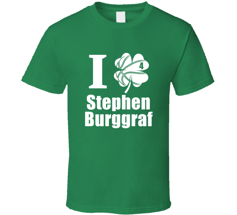 I Clover Stephen Burggraf St Patrick's Day Liberty Basketball Fan Part I Clover Stephen Burggraf St Patrick's Day Liberty Basketball Fan Part