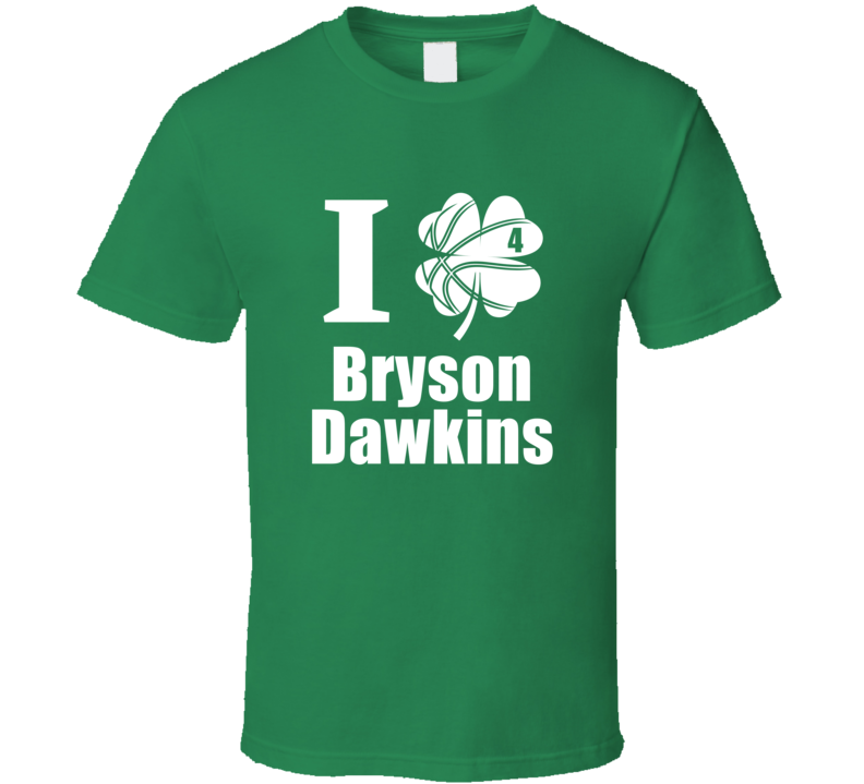 I Clover Bryson Dawkins St Patrick's Day North Alabama Basketball Fan I Clover Bryson Dawkins St Patrick's Day North Alabama Basketball Fan