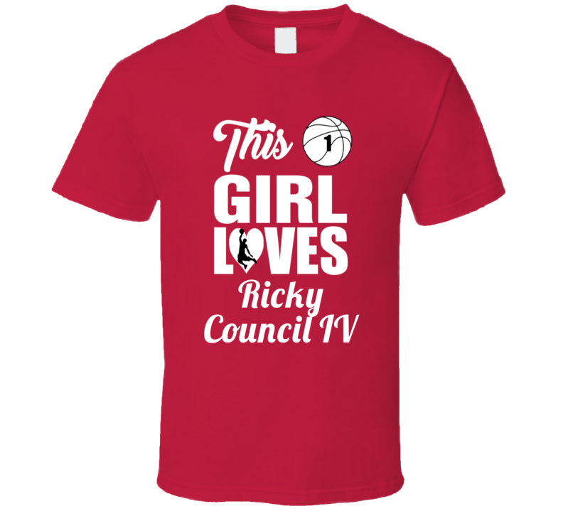 This Girl Loves Ricky Council Iv Arkansas Basketball Fan Gift T Shirt This Girl Loves Ricky Council Iv Arkansas Basketball Fan Gift T Shirt