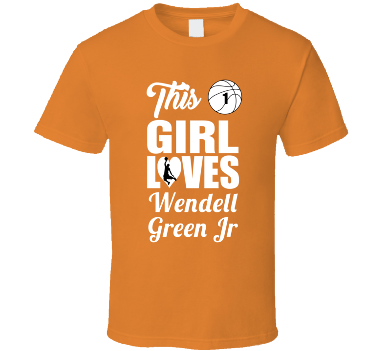 This Girl Loves Wendell Green Jr Auburn Basketball Fan Gift T Shirt