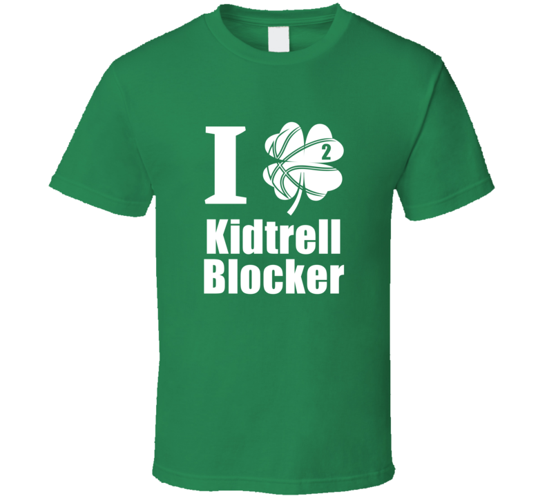 I Clover Kidtrell Blocker St Patrick's Day Buffalo Basketball Fan Part