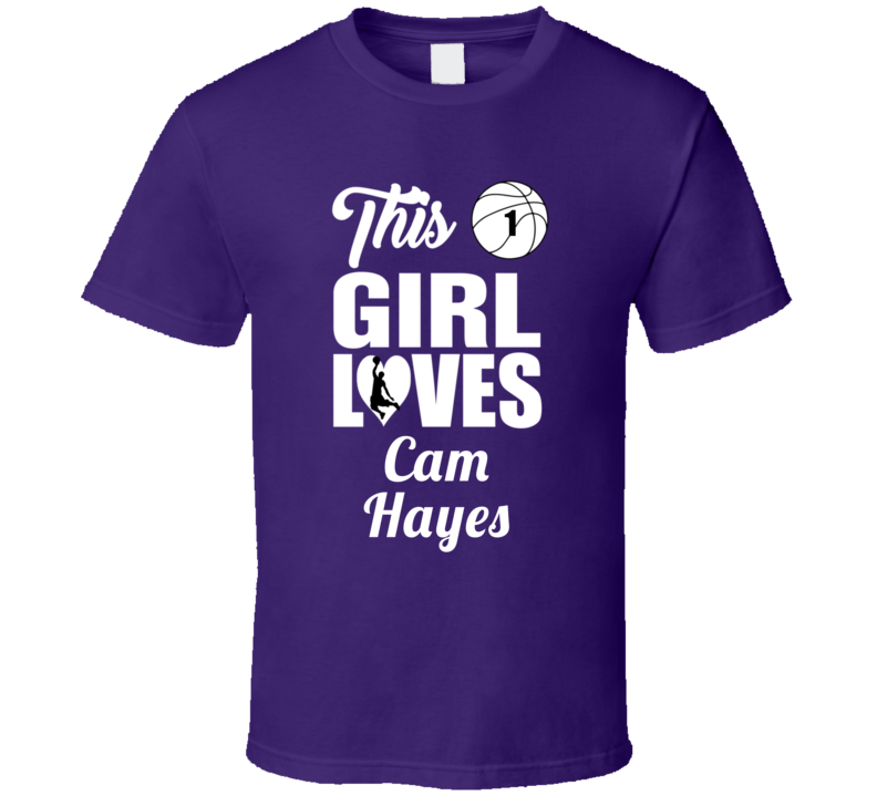 This Girl Loves Cam Hayes Lsu Basketball Fan Gift T Shirt